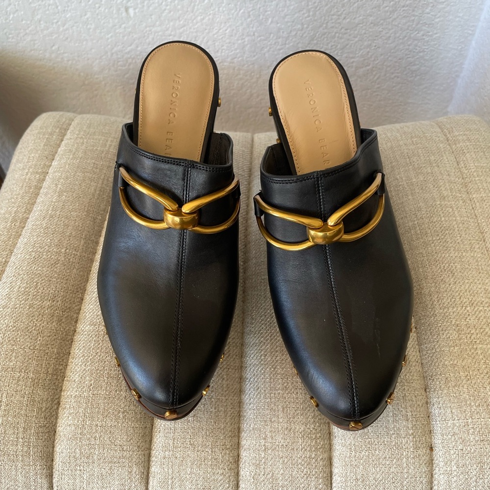 VERONICA BEARD Giles clogs 8.5 nwt no box